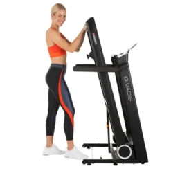Tapis roulant d'exercice pliable avec surface amortissante - Max 20 km/h