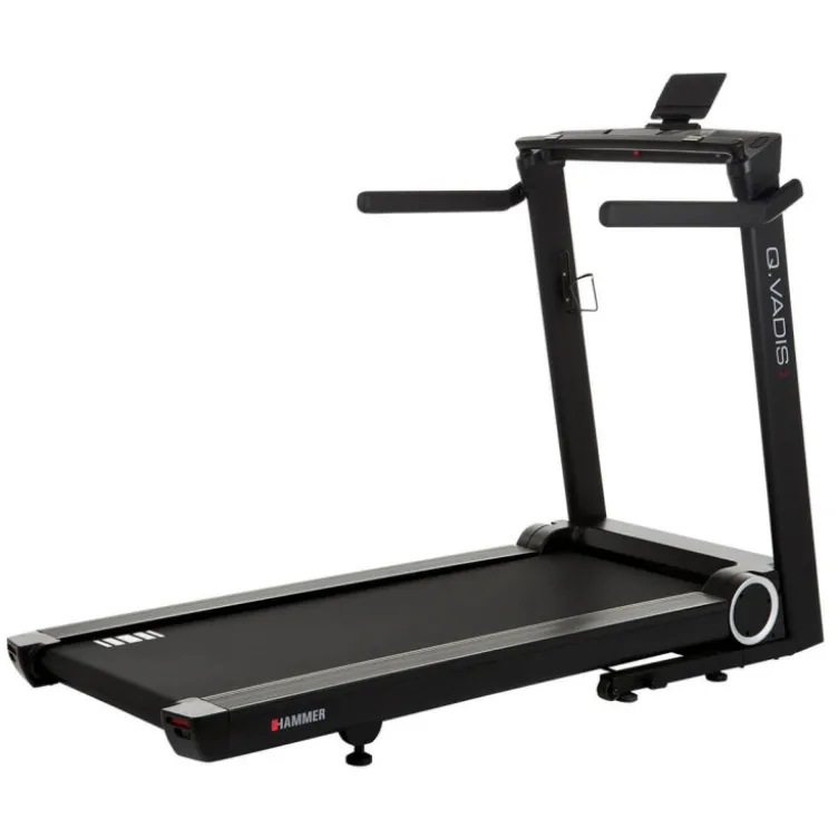 Tapis roulant d'exercice pliable avec surface amortissante - Max 20 km/h