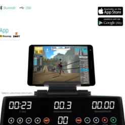 Tapis roulant d'exercice pliable avec surface amortissante - Max 20 km/h
