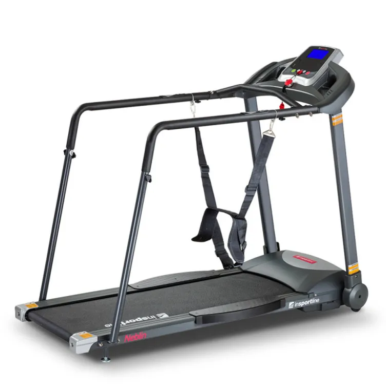 Tapis roulant Neblin pour marche et récupération avec châssis résistant et sangle de sécurité - 130 kg max