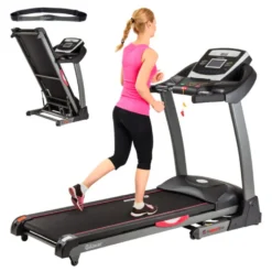Tapis roulant pliable fonctionnement ultra silencieux avec écrans de contrôle complet - Training cardio