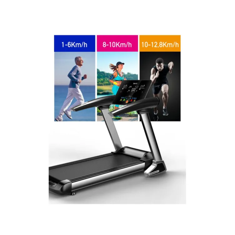 Tapis roulant pliable pour entraînements de cardio avec 3 modes de vitesse - Connexion Bluethooth