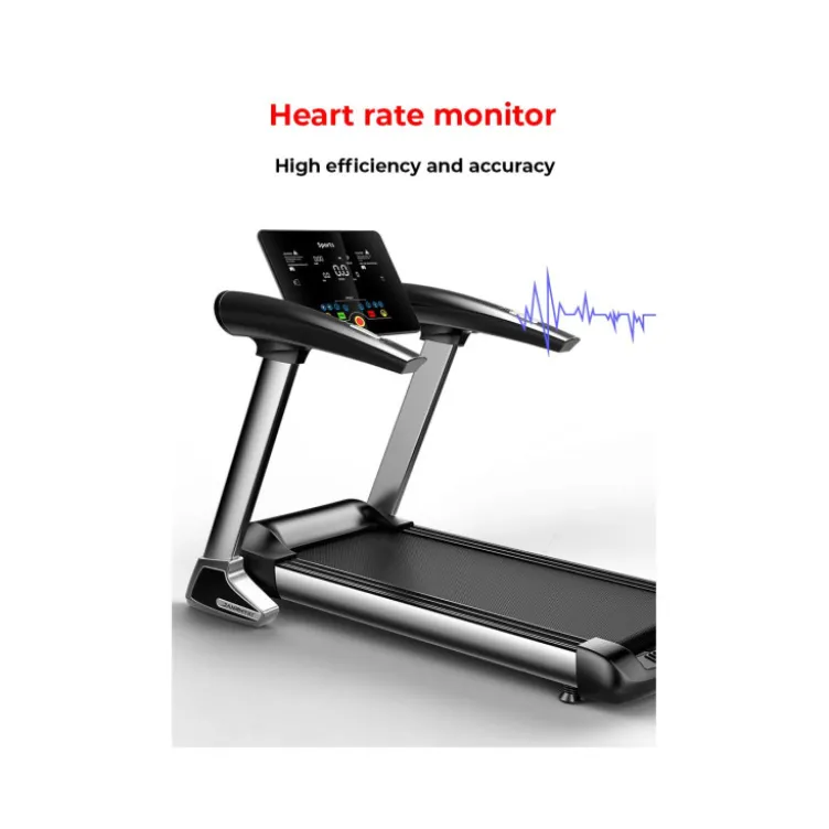 Tapis roulant pliable pour entraînements de cardio avec 3 modes de vitesse - Connexion Bluethooth