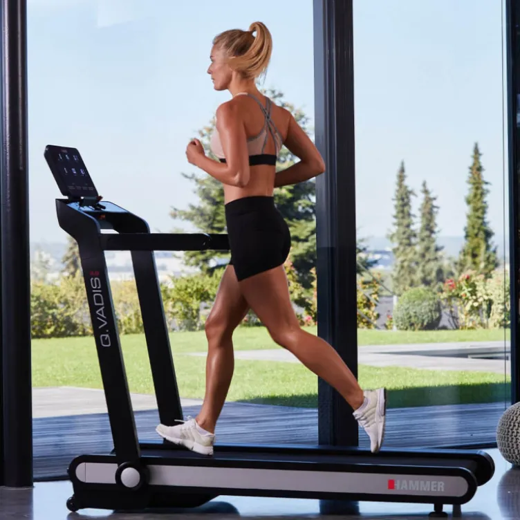 Tapis roulant pour exercice de sport avec technologie de pliage - Réglages multiples - VADIS 3.0