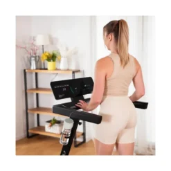 Tapis roulant pour exercices de cardio à domicile avec capacité de pliage - Connexion Bluetooth