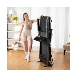 Tapis roulant pour exercices de cardio à domicile avec capacité de pliage - Connexion Bluetooth