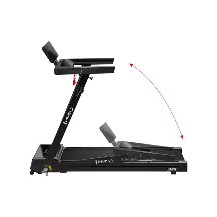 Tapis roulant pour exercices de cardio à domicile avec capacité de pliage - Connexion Bluetooth