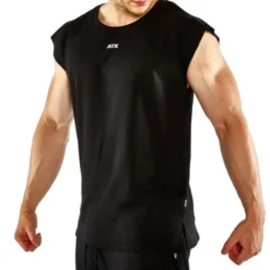 Tee-shirt de sport ATX sans manches avec logo - S à XL