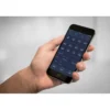 Timer de cross-training et Hyrox connecté avec smartphone compatible avec rack de musculation