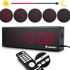 Timer multifonction avec télécommande pour chronomètre ou compte à rebours - Cross-training