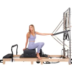 Tour de Pilates professionnelle pour appareil Reformer - Extension avec ressorts pour Pilates Reformer Pro