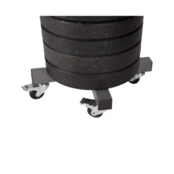 Tour mobile de rangement avec roulettes pour disques de poids olympiques - Capacité de 200 kg