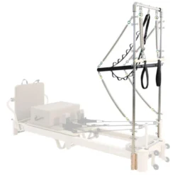 Tour pour Pilates Reformer Comfolder EVO avec 45 points de fixation et 8 ressorts - Barre de poussée en V incluse