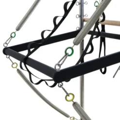 Tour pour Pilates Reformer Comfolder EVO avec 45 points de fixation et 8 ressorts - Barre de poussée en V incluse