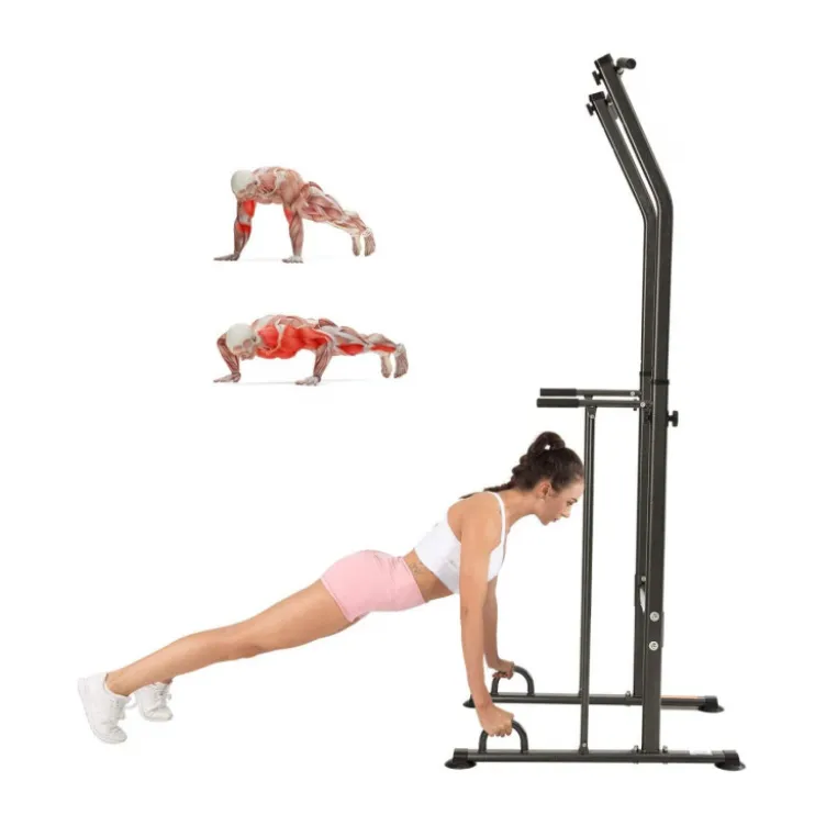 Training station avec postes à traction et à dips capacité de charge 100kg