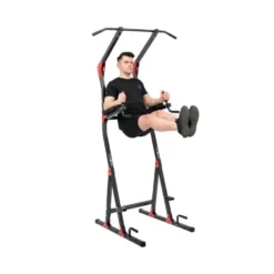 Training station pour séances d'abdominaux et tractions à capacité de charge 120 kg