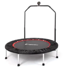 Trampoline de fitness pour homegym avec digitalisation et guidon - capacité de 110 kg