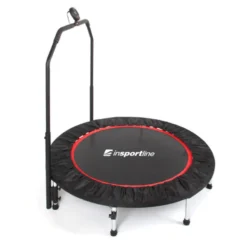 Trampoline de fitness pour homegym avec digitalisation et guidon - capacité de 110 kg