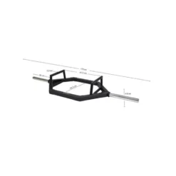 Trap Bar hexagonale professionnelle capacité de charge 450 kg