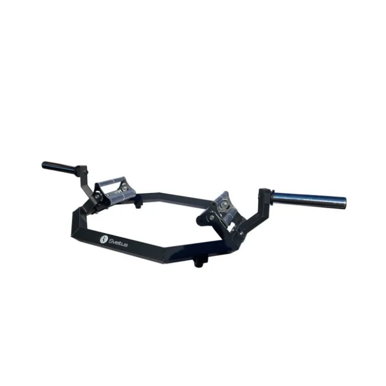 Trap bar multigrip hexagonale professionnelle - capacité de charge 300 kg