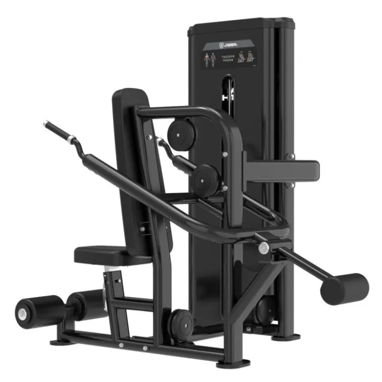 Triceps Press à charge guidée 125 kg Titanium Strength Black Series RX - Seated Dips Machine BSRX-S29