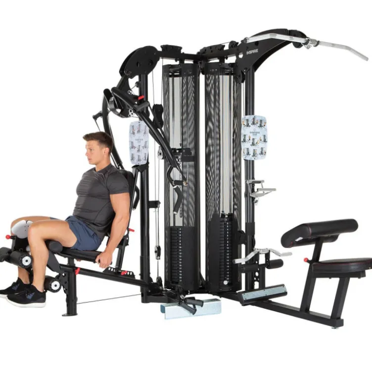 Triple gym station pour exercices de sport variés - Appareil Home-gym polyvalent - M5