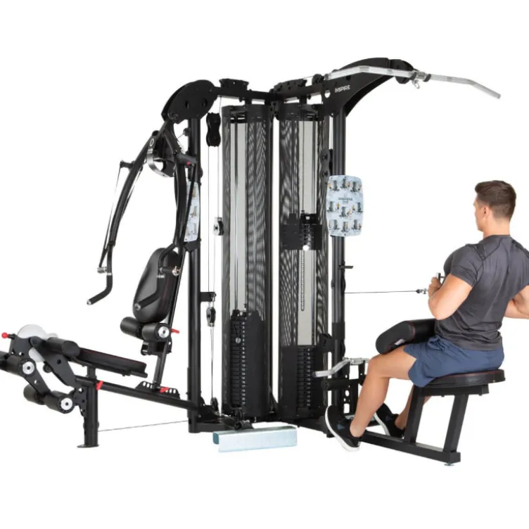 Triple gym station pour exercices de sport variés - Appareil Home-gym polyvalent - M5