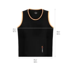 T-shirt amincissant en néoprène et polyester pour perte de poids - Tailles M, L et XL et