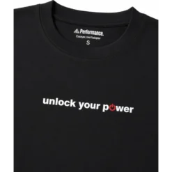 T-shirt Oversize POWERGYM en coton premium 260g/m² avec impression unlock your power