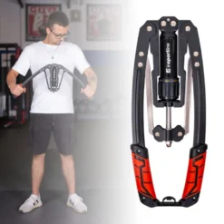 Twister arm trainer avec 20 niveaux de résistance de 10 à 200 kg - Entraîneur de force pour les bras