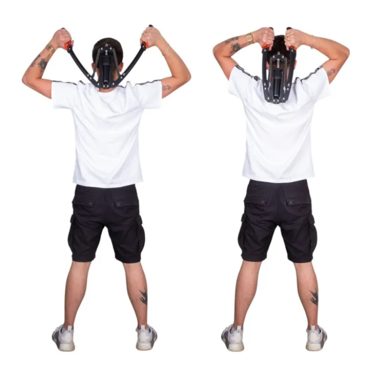 Twister arm trainer avec 20 niveaux de résistance de 10 à 200 kg - Entraîneur de force pour les bras