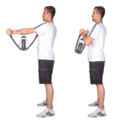 Twister arm trainer avec 20 niveaux de résistance de 10 à 200 kg - Entraîneur de force pour les bras