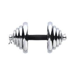 Valise d'haltères complète pour entraînement de musculation polyvalent - 50 kg