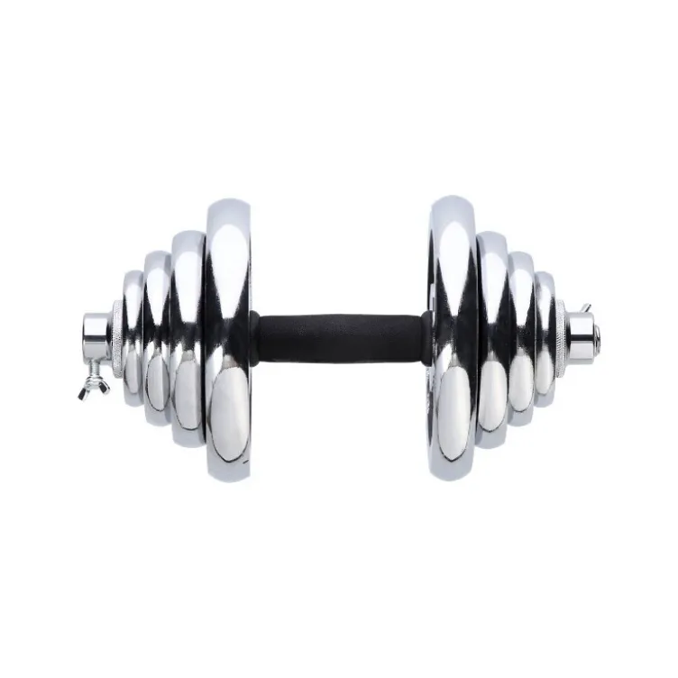 Valise d'haltères complète pour entraînement de musculation polyvalent - 50 kg