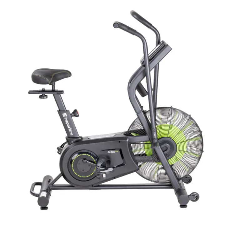Vélo Air Bike Lite avec ventilateur ultra performant à résistance à air - Programmes par intervalles multiples
