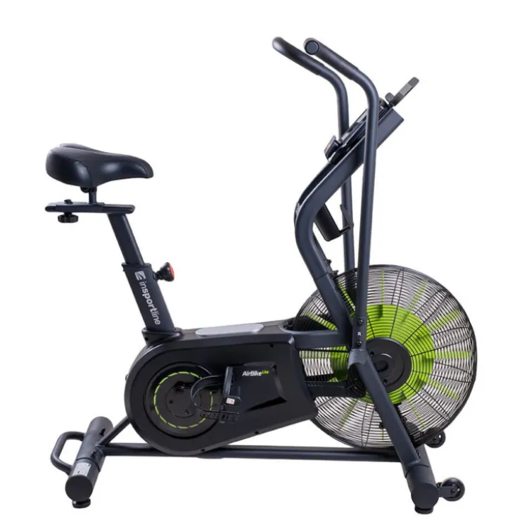 Vélo Air Bike Lite avec ventilateur ultra performant à résistance à air - Programmes par intervalles multiples