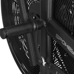 Vélo Air Bike pour training de cardio avec programmes d'entraînement - Tableau de bord inclus