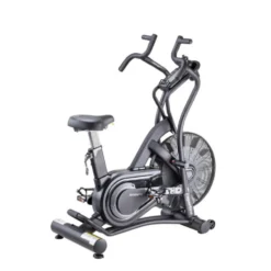 Vélo Air bike Pro pour entraînement de crosstraining avec système de freinage pneumatique - 7 programmes d'entraînement