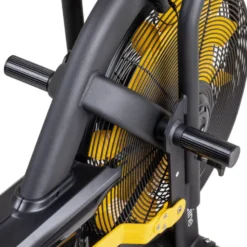 Vélo Air Bike à résistance à air poignées amovibles avec verrous pour position fixe - Roues de transport