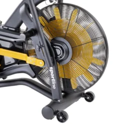 Vélo Air Bike à résistance à air poignées amovibles avec verrous pour position fixe - Roues de transport