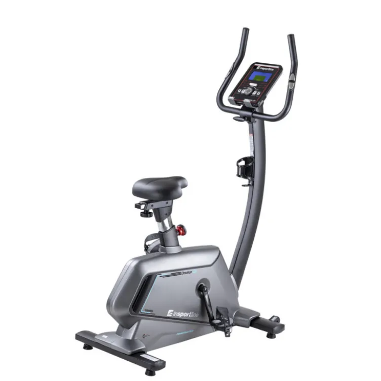 Vélo d'appartement avec châssis ultra stable et siège ergonomique - Ecran LCD rétroéclairé