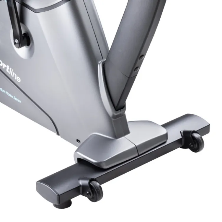 Vélo d'appartement avec châssis ultra stable et siège ergonomique - Ecran LCD rétroéclairé