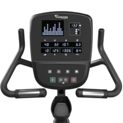 Vélo d'appartement avec écran LCD pour exercice de cardio - Siège réglable
