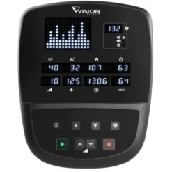 Vélo d'appartement avec écran LCD pour exercice de cardio - Siège réglable