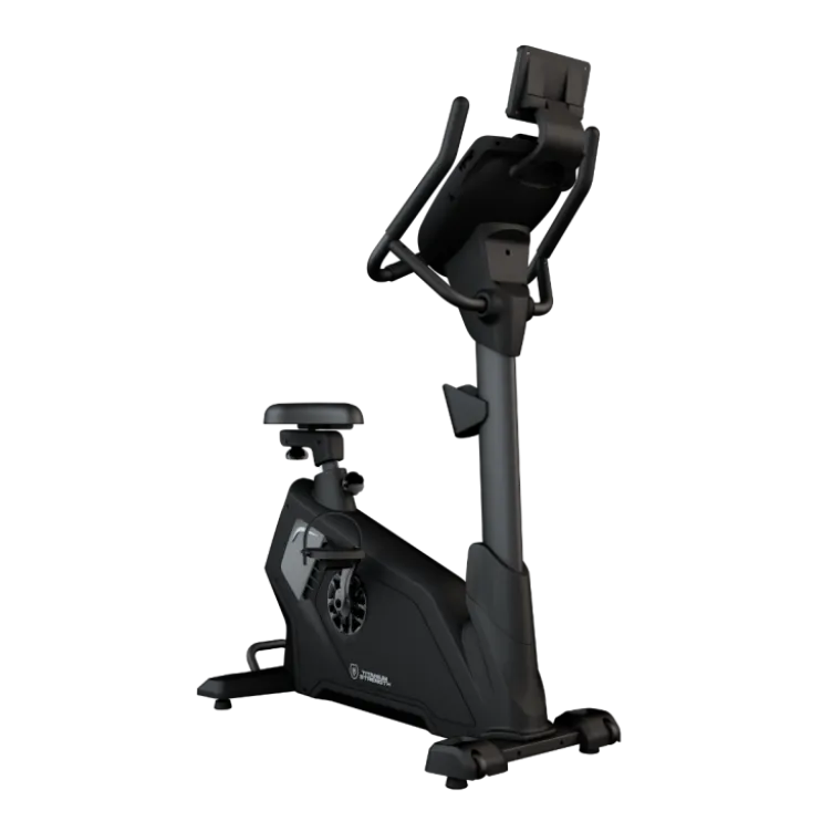 Vélo d'appartement avec écran LED et 20 niveaux de résistance - Vélo de cardio Pro Titanium Strength ST2000 avec courroie poly-V