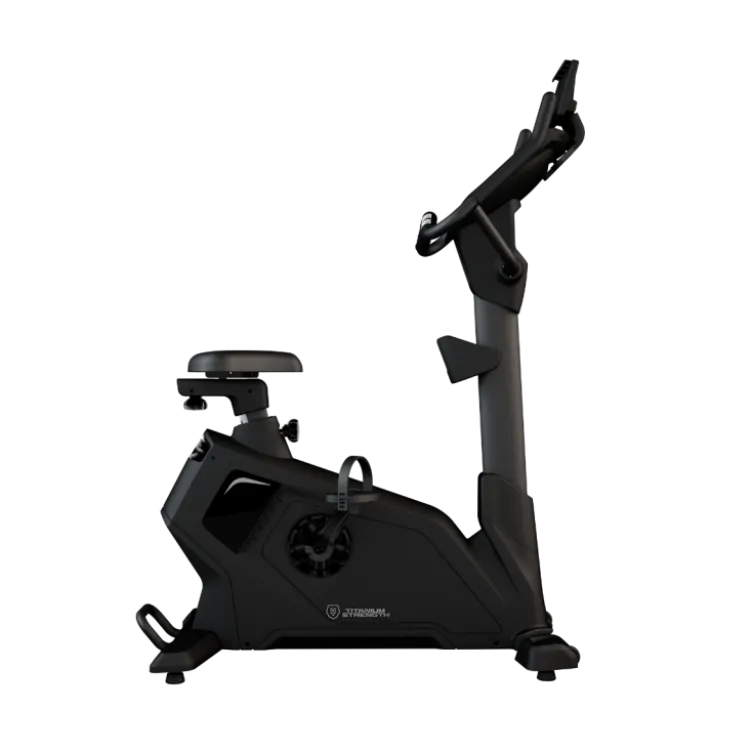 Vélo d'appartement avec écran LED et 20 niveaux de résistance - Vélo de cardio Pro Titanium Strength ST2000 avec courroie poly-V
