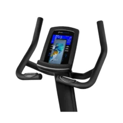 Vélo d'appartement avec selle réglable et roue d'inertie de 9 kg pour séance de cardio-training