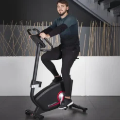Vélo d'appartement avec système de freinage magnétique pour fonctionnement silencieux - Programmes multiples
