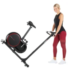 Vélo d'appartement compact avec ordinateur de bord - Applications de fitness compatibles