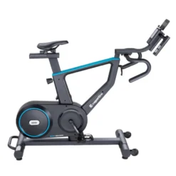 Vélo d'appartement connecté pour entraînement de vitesse avec programmes de fitness multiples - Sangles de poitrine